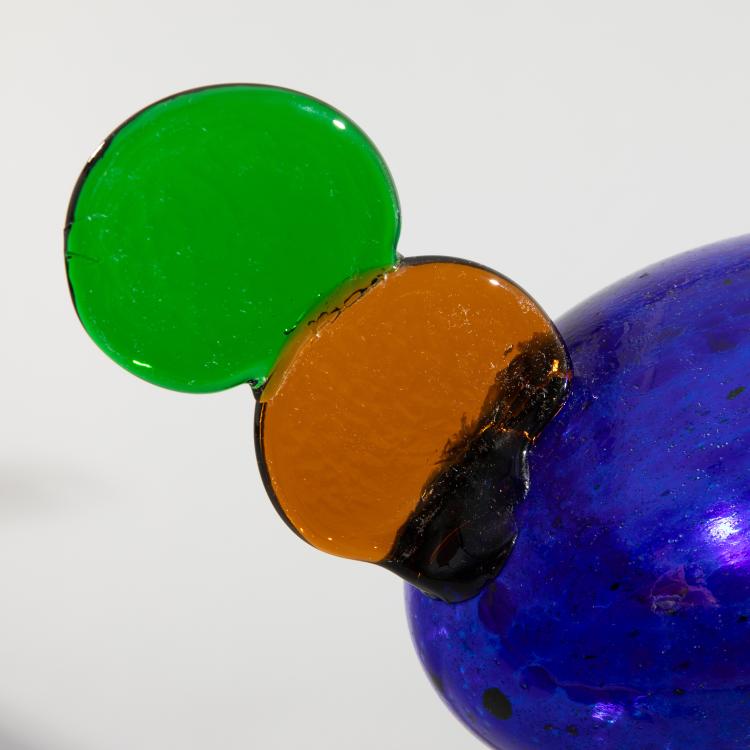 Bild 3 zu Objekt, Vogel 'Kiikkuri', Oiva Toikka, Nuutaj&auml;rvi, Notsj&ouml;; Iittala, Kalvola, K-16A 189