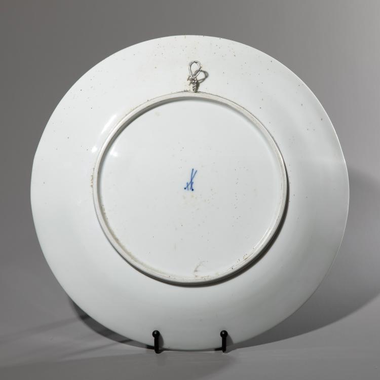 Bild 3 zu Objekt, Wandteller, Mei&szlig;en, KPM, K-16A 193