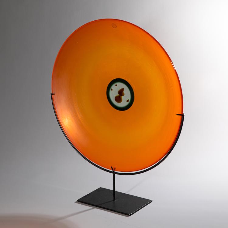 Hauptbild zu Objekt, Teller 'Terra', Laura Diaz de Santillana, Venini, Murano, K-16A 174