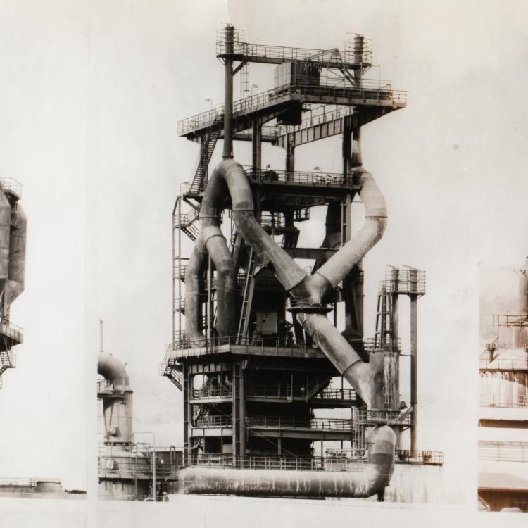 Bild 2 zu Objekt, '9 Abbildungen Hoch&ouml;fen', 1968, Bernd Becher,Hilla Becher, K-16B 358