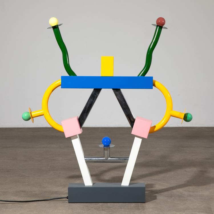 Bild 1 zu Objekt, Tischleuchte Modell Ashoka, Ettore Sottsass, Memphis, K-16B 765