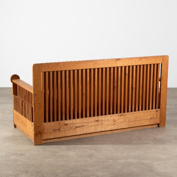 Bild 4 zu Objekt, Sofa Modell Acqua e terra aus der Mobili nella Valle Serie, Mario Ceroli, Ceroli, K-16B 729