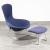 Lounge Sessel Modell Bird Chair + Ottomane