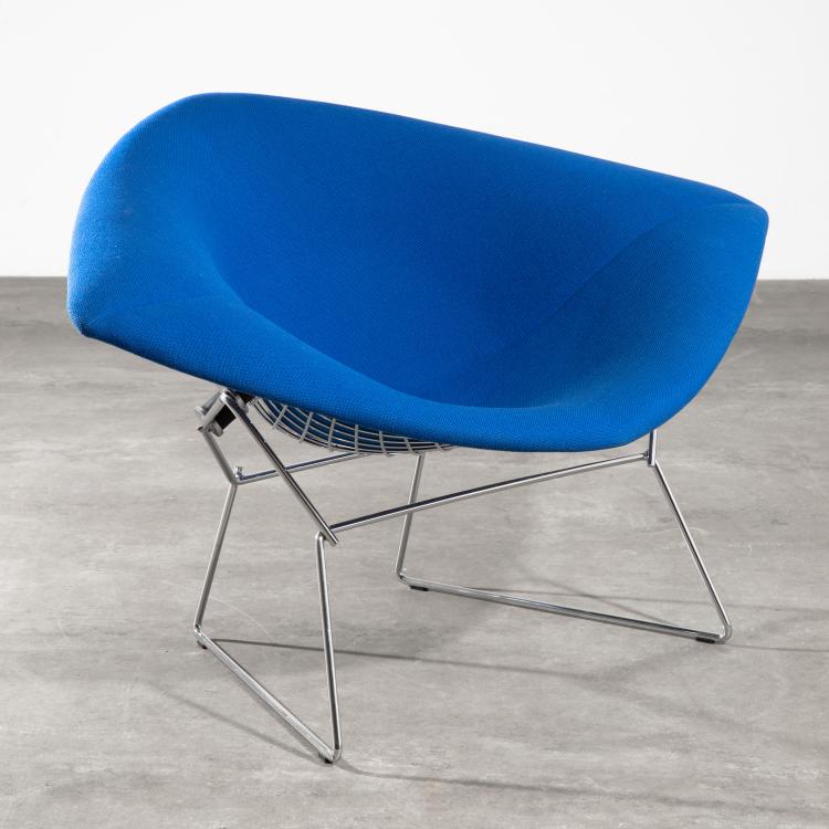 Hauptbild zu Objekt, Lounge Sessel Modell Large Diamond Chair, Harry Bertoia, Knoll International, K-16B 660