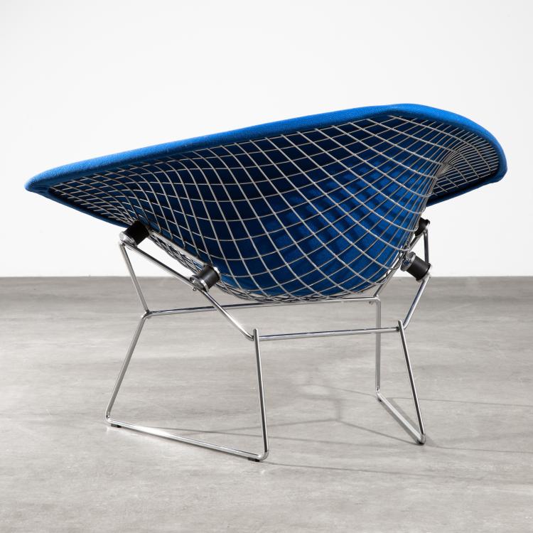 Bild 2 zu Objekt, Lounge Sessel Modell Large Diamond Chair, Harry Bertoia, Knoll International, K-16B 660