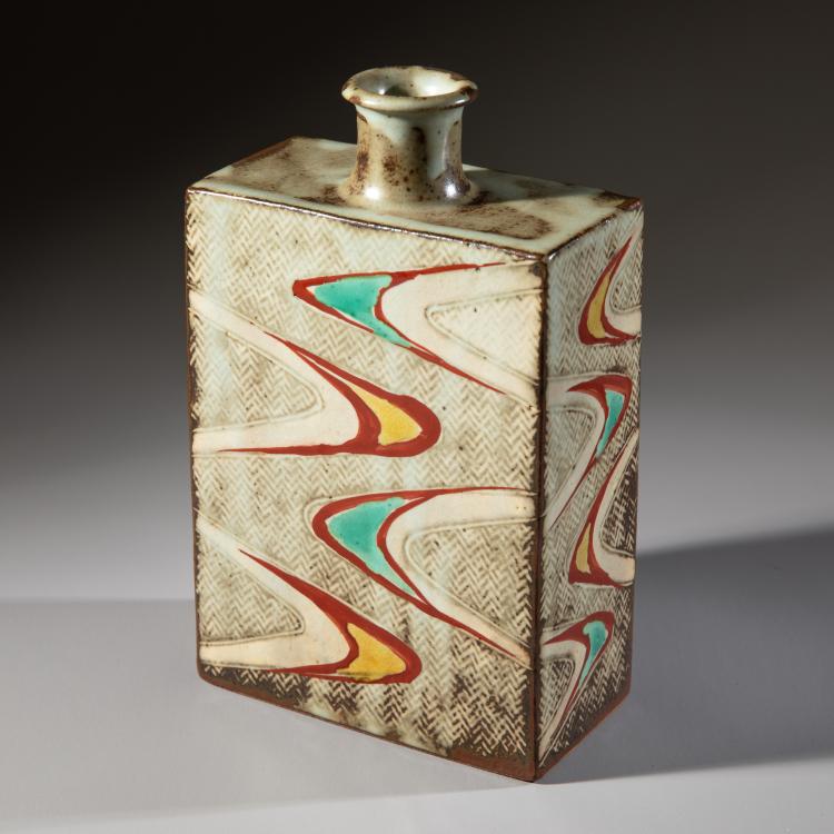 Hauptbild zu Objekt, Flaschenvase, Tatsuz&ocirc; Shimaoka, K-16A 258