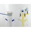 Large, limited serigraph 'Architettura con due torri' 22/100