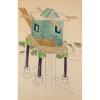 Signed and limited serigraph Una Torre in California