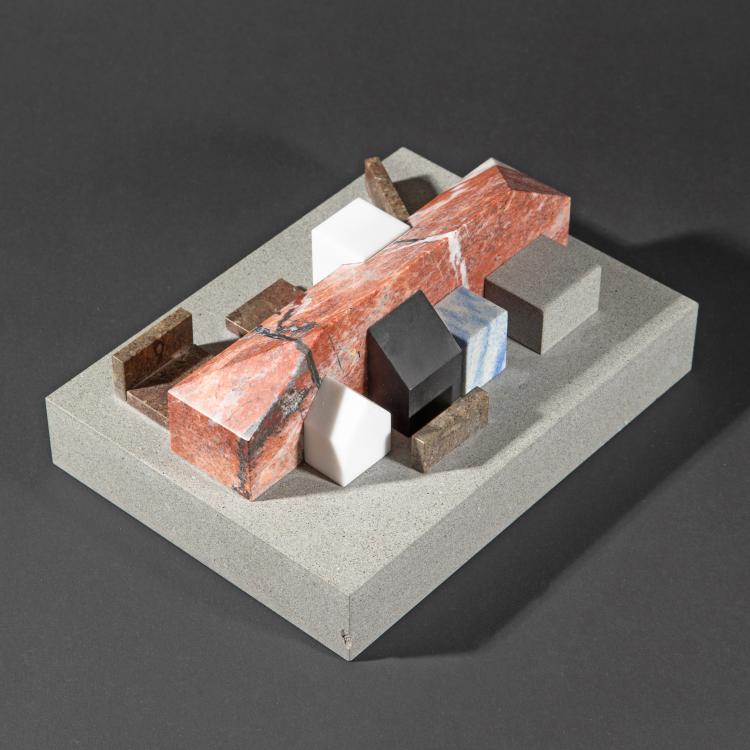 Hauptbild zu Objekt, Architekturmodell, Johanna Grawunder,Ettore Sottsass, Ultima Edizione, K-16B 769