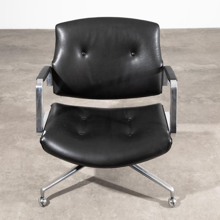 Bild 1 zu Objekt, Sessel Modell FK 84, Preben Fabricius,J&oslash;rgen Kastholm, Kill International, K-16B 698