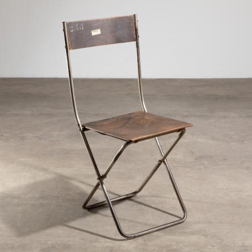 Folding chair for the Volkshaus, Probstzella