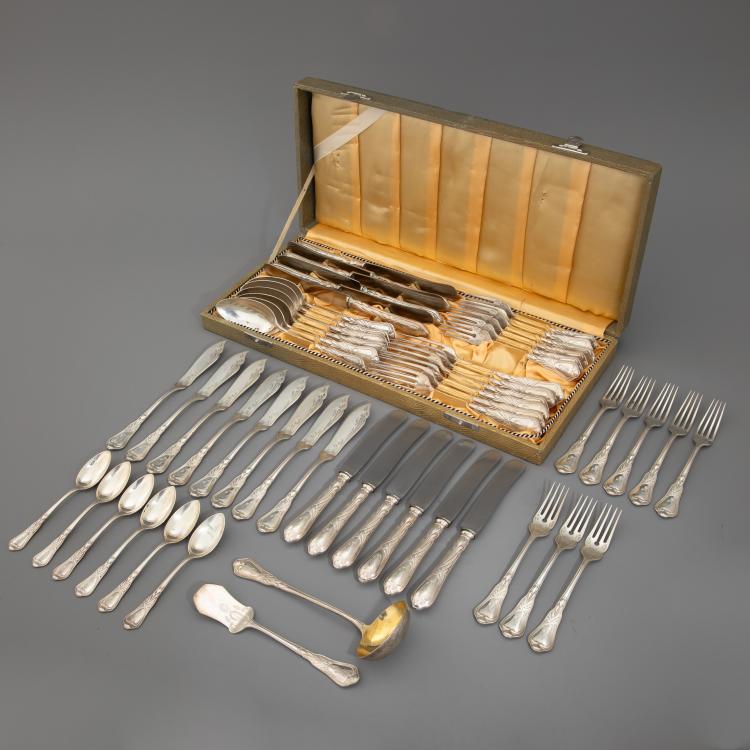 Hauptbild zu Objekt, Besteck, Modell 'Herbstzeitlose', Heinrich Vogeler, K-16A 99