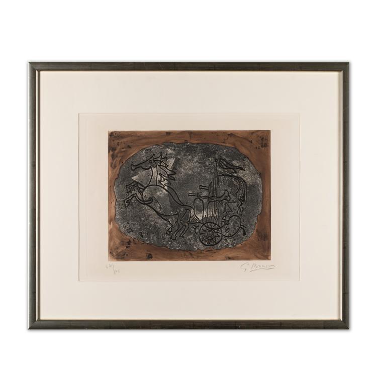 Bild 1 zu Objekt, 'Char Noir', 1958, Georges Braque, K-16B 392