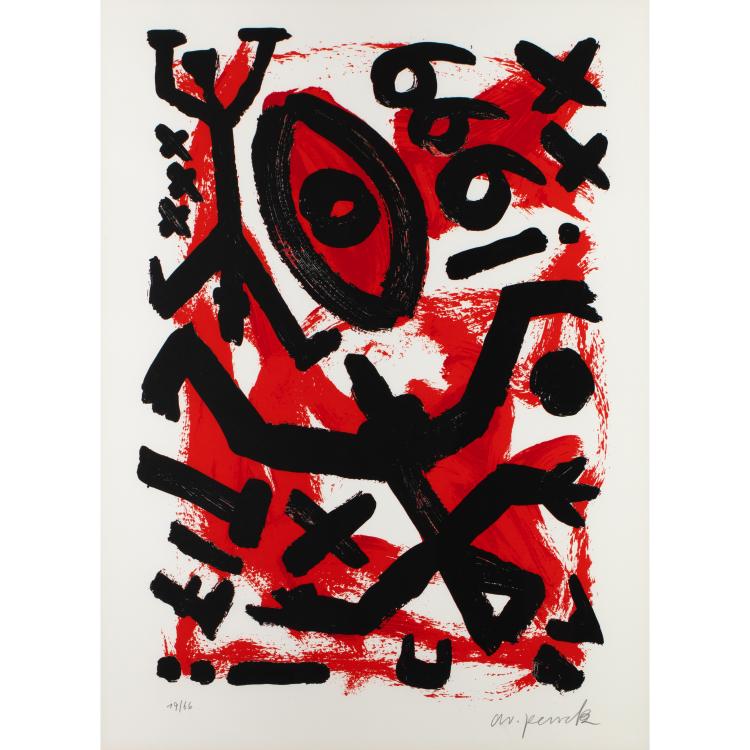 Bild 2 zu Objekt, Portfolio I, 1993., J&ouml;rg Immendorff,A. R. Penck, K-16B 487