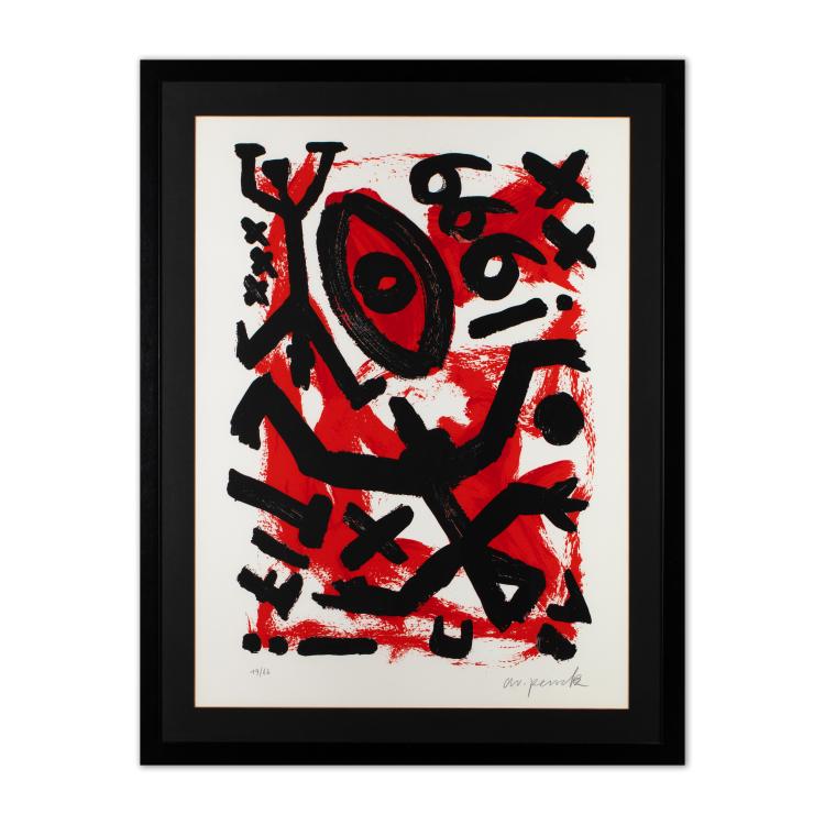 Bild 3 zu Objekt, Portfolio I, 1993., J&ouml;rg Immendorff,A. R. Penck, K-16B 487