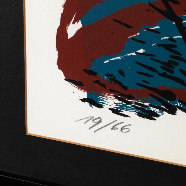 Bild 10 zu Objekt, Portfolio I, 1993., J&ouml;rg Immendorff,A. R. Penck, K-16B 487