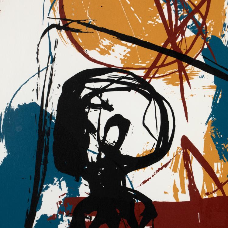 Bild 12 zu Objekt, Portfolio I, 1993., J&ouml;rg Immendorff,A. R. Penck, K-16B 487