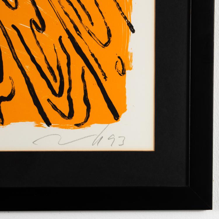 Bild 18 zu Objekt, Portfolio I, 1993., J&ouml;rg Immendorff,A. R. Penck, K-16B 487