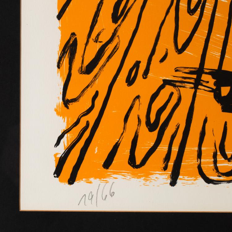Bild 19 zu Objekt, Portfolio I, 1993., J&ouml;rg Immendorff,A. R. Penck, K-16B 487