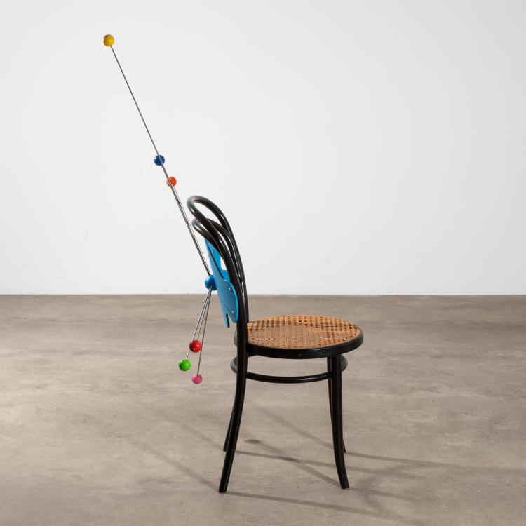Bild 2 zu Objekt, Stuhl Modell 'Redesigned Thonet no. 14', Alessandro Mendini, Anthologie Quartett, K-16B 786
