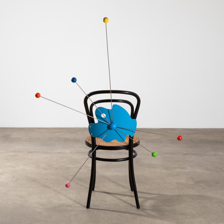 Bild 3 zu Objekt, Stuhl Modell 'Redesigned Thonet no. 14', Alessandro Mendini, Anthologie Quartett, K-16B 786
