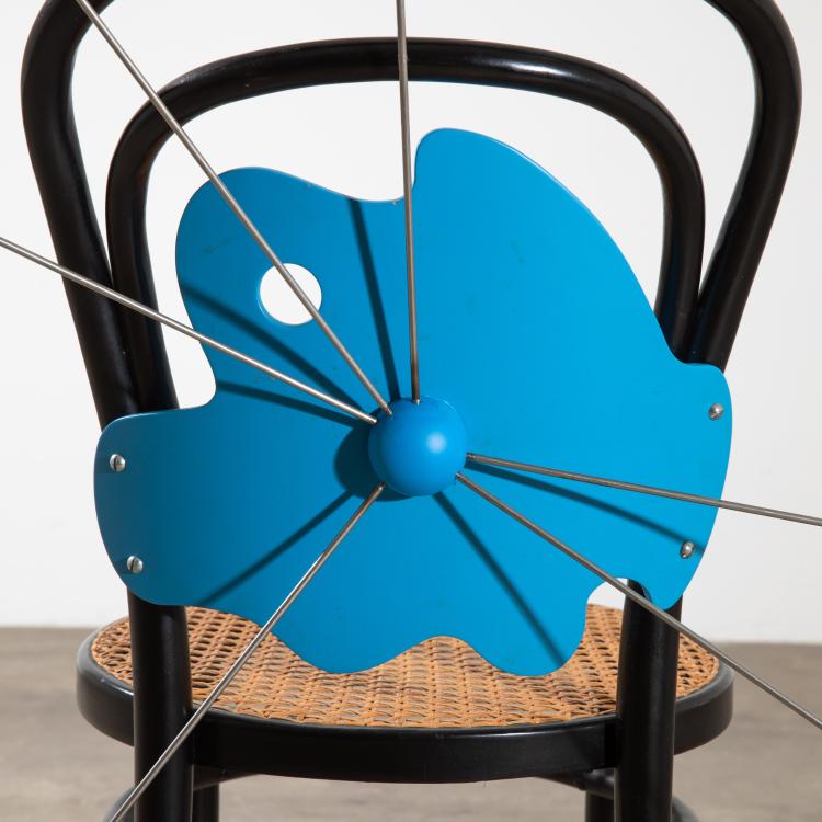 Bild 4 zu Objekt, Stuhl Modell 'Redesigned Thonet no. 14', Alessandro Mendini, Anthologie Quartett, K-16B 786