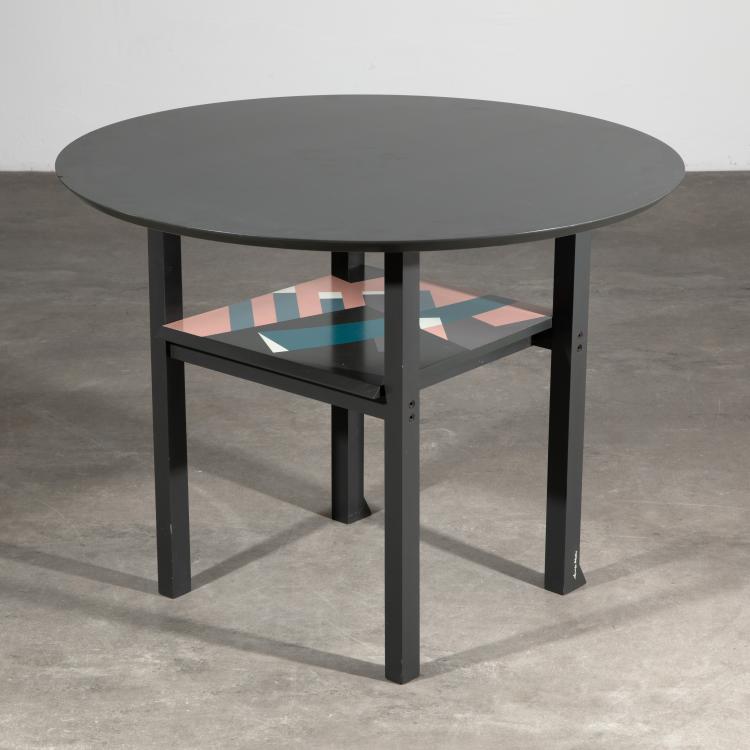 Bild 1 zu Objekt, Stuhl Tisch Kombination Modell Zabro, Alessandro Mendini, Zanotta, K-16B 789