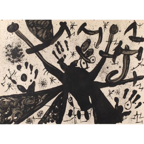 Ohne Titel (Hommage a Joan Prats), 1971