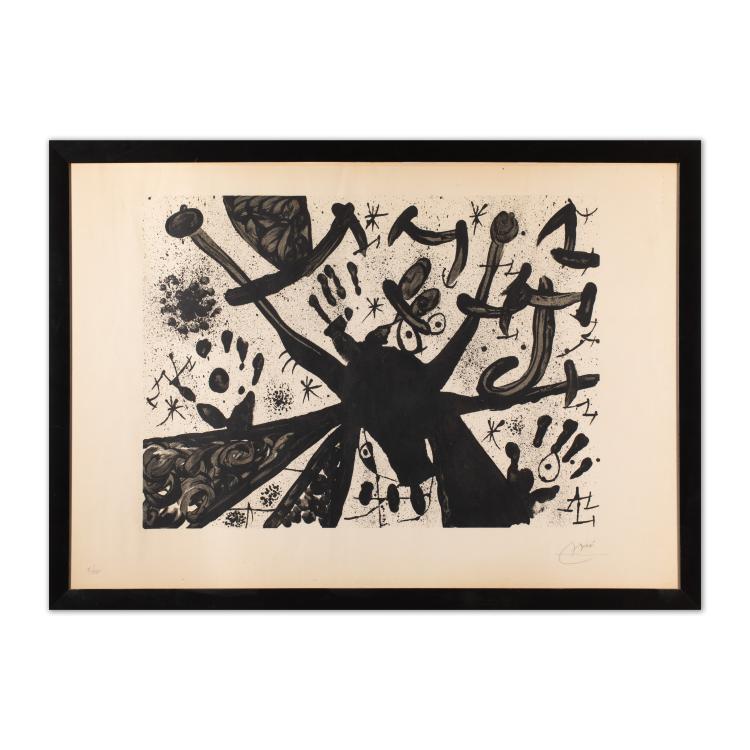 Bild 1 zu Objekt, Ohne Titel (Hommage a Joan Prats), 1971, Joan Mir&oacute;, K-16B 388