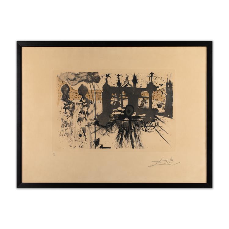 Bild 1 zu Objekt, 'Le Portique' (from: Calder&oacute;n. La Vie est un songe), 1971, Salvador Dal&iacute;, K-16B 384