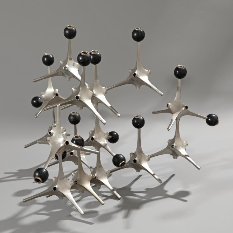 Hauptbild zu Objekt, Atomic Kerzenleuchter System Modell S100, Nagel KG, K-16B 568