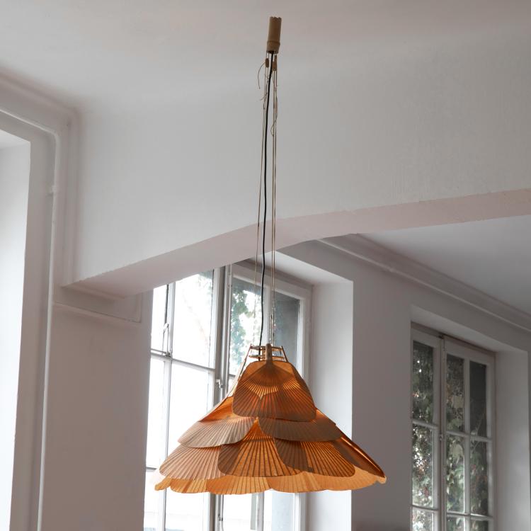 Hauptbild zu Objekt, Pedelleuchte Modell Ninju-Ichi aus der Uchiwa Serie, Ingo Maurer, Design M, K-16B 581