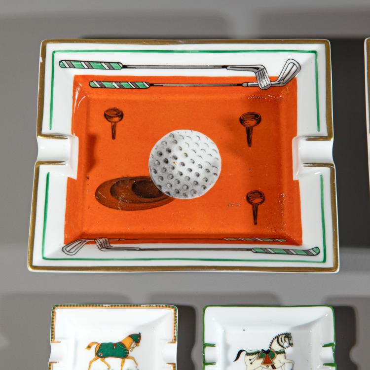 Bild 3 zu Objekt, Konvolut von acht Vintage Porzellan-Aschenbechern, K-16A 201