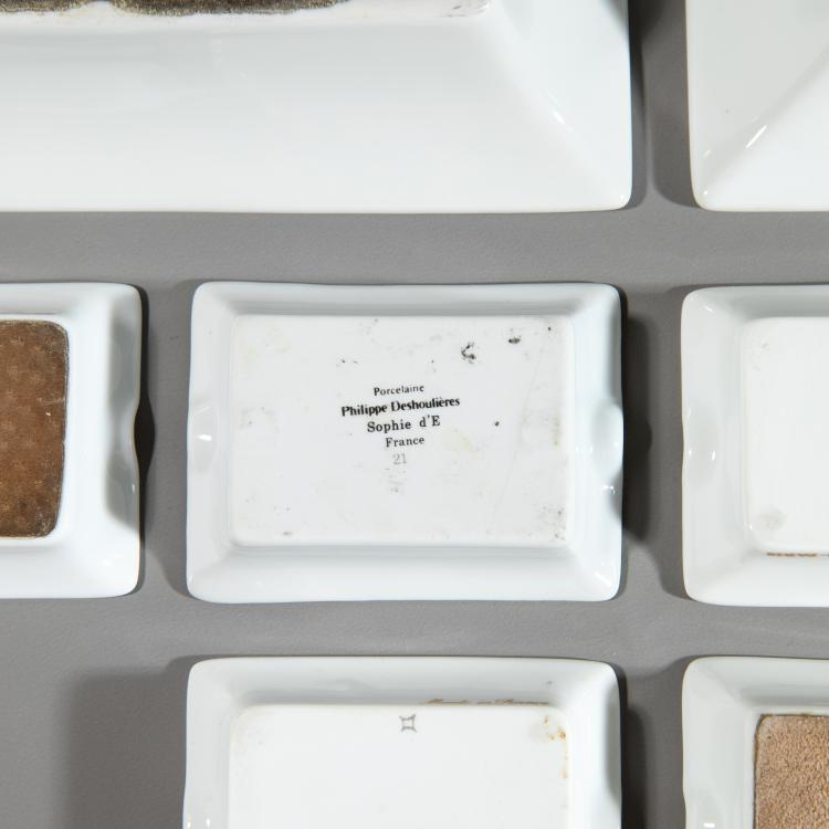 Bild 6 zu Objekt, Konvolut von acht Vintage Porzellan-Aschenbechern, K-16A 201