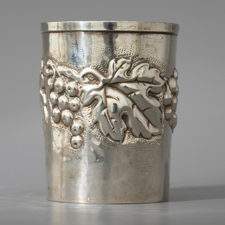 Bild 2 zu Objekt, 6 Silberbecher, K-16A 110