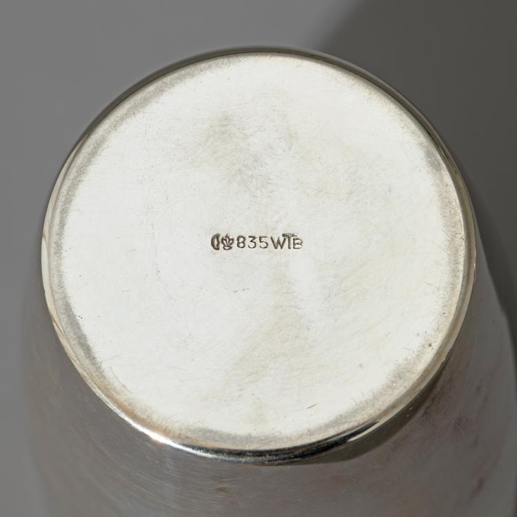 Bild 4 zu Objekt, Konvolut von 9 Silberbechern, K-16A 109