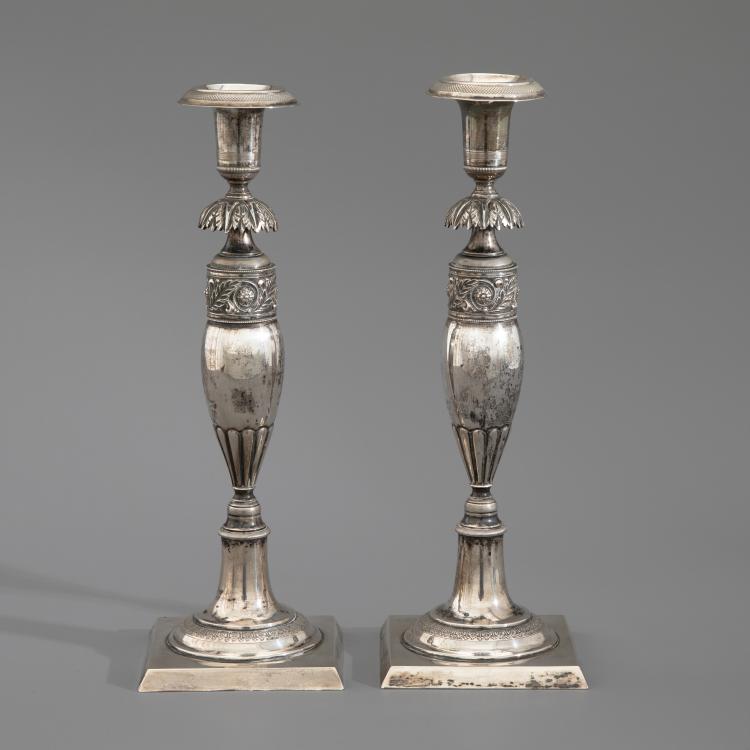 Bild 1 zu Objekt, Paar Kerzenleuchter, K-16A 89