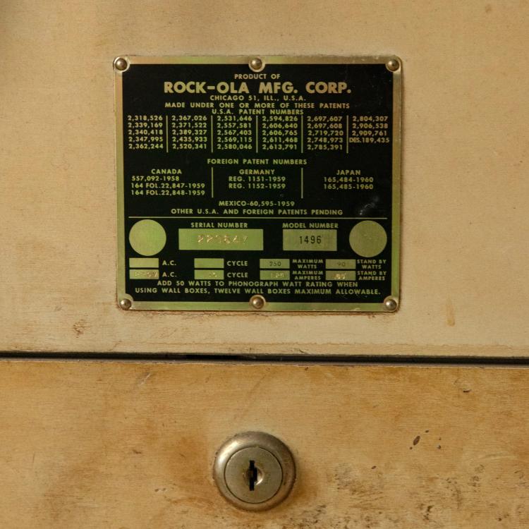 Bild 5 zu Objekt, , Rock-Ola, K-16A 79