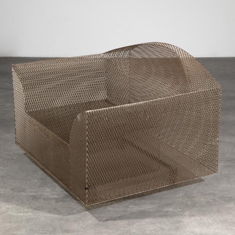 Hauptbild zu Objekt, Sessel Modell How High The Moon, Shiro Kuramata, Vitra, K-16B 812