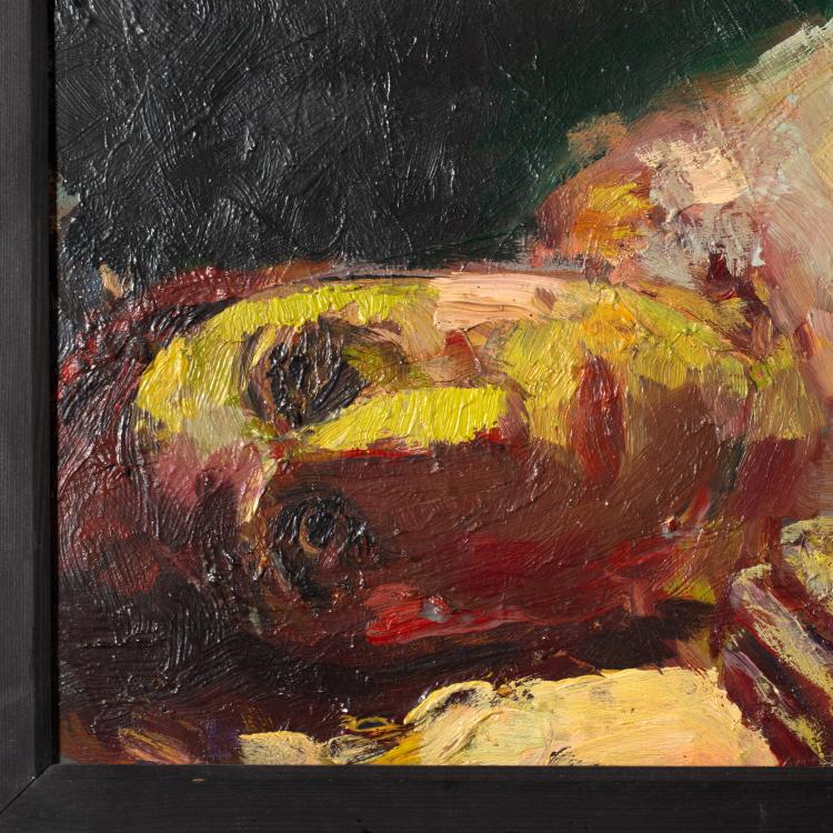 Bild 2 zu Objekt, Ohne Titel (Akt liegend), 1988, K-16B 407