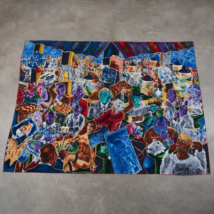 Hauptbild zu Objekt, 'Caf&eacute; de Flore',1992 , J&ouml;rg Immendorff, K-16B 488