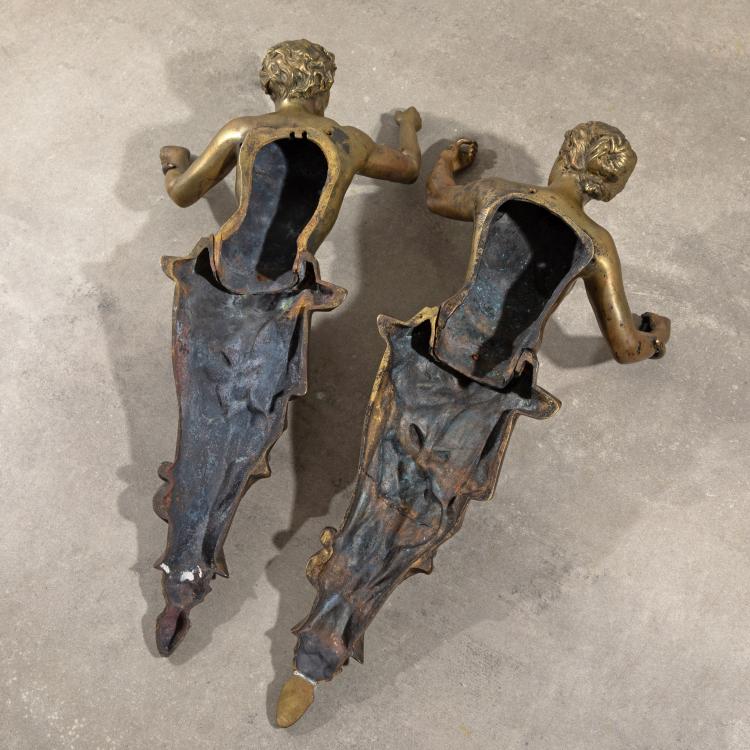 Bild 4 zu Objekt, Paar gro&szlig;e Wandappliken, K-16A 67