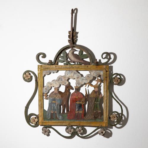 Wirtshausschild im Barockstil
