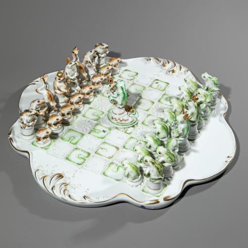 Schachspiel Froschkönig