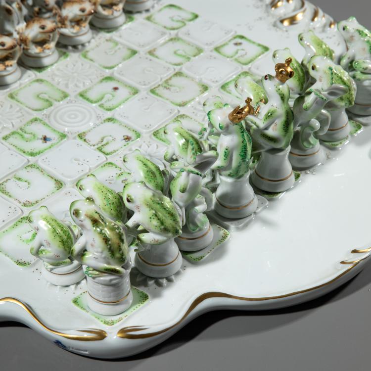 Bild 3 zu Objekt, Schachspiel Froschk&ouml;nig, K-16A 198