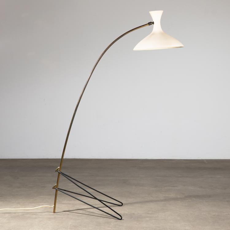 Bild 2 zu Objekt, Diabolo Stehleuchte der 1950er Jahre, Gebr&uuml;der Cosack, K-16B 605