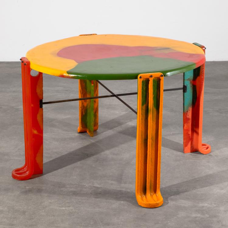 Hauptbild zu Objekt, Limitierter Tisch Modell Waffle Table f&uuml;r Chiat-Day, Gaetano Pesce, K-16B 805