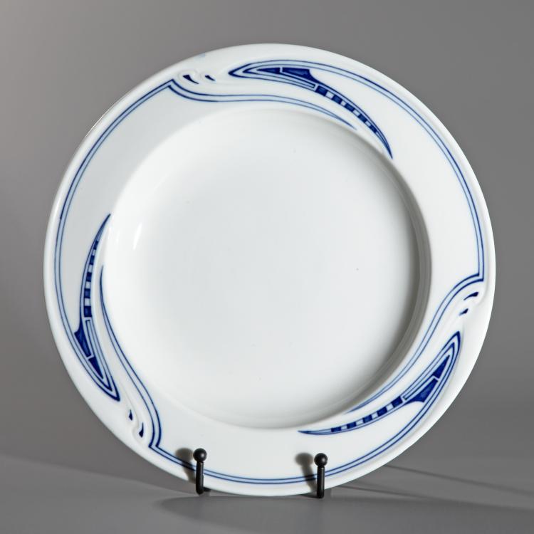 Hauptbild zu Objekt, Suppenteller, Henry van de Velde, K-16A 203