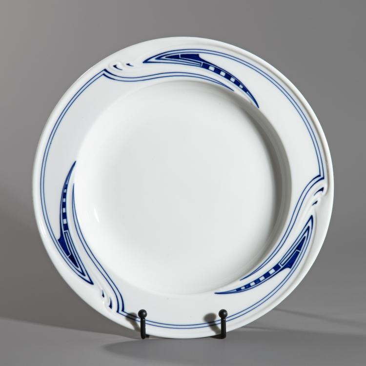 Hauptbild zu Objekt, Suppenteller, Henry van de Velde, K-16A 202