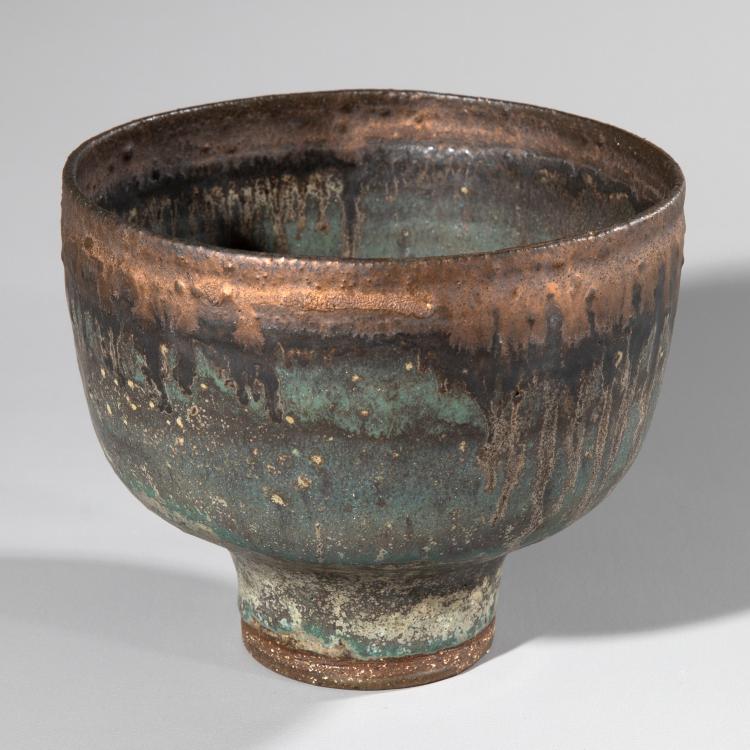 Hauptbild zu Objekt, Fu&szlig;schale, Lucie Rie, K-16A 271